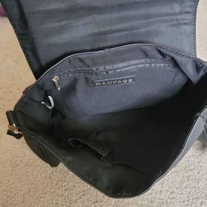 Rampage black cross body purse